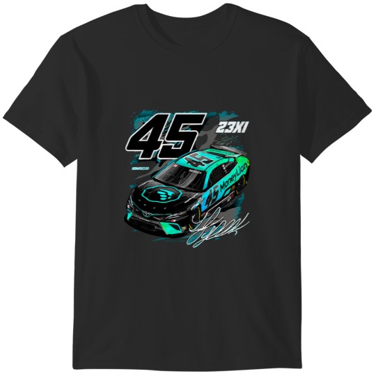 Discover Tyler Red 23XI Racing MoneyLion Car T-Shirts