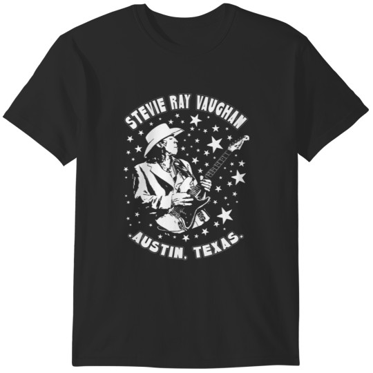 Discover Stevie Ray Vaughan - Austin, Texas T-Shirts