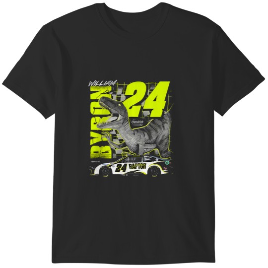 Discover William Byron 24 Raptor Dinosaur T-Shirts