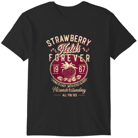 Discover Beatless Women's Shirt - Strawberry Fields Forever