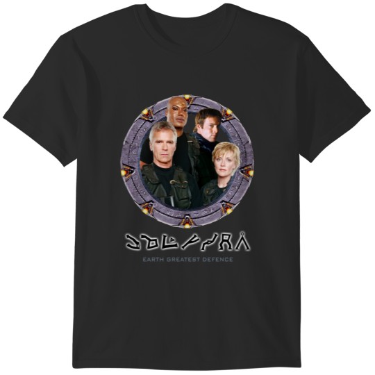 Discover Stargate SG1 Earth Greatest Defence T-Shirts