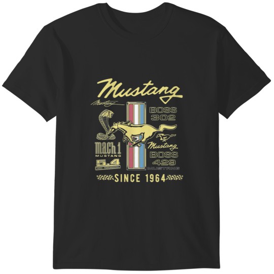 Discover Mustang T-Shirtfor mustang vintage car T-Shirts