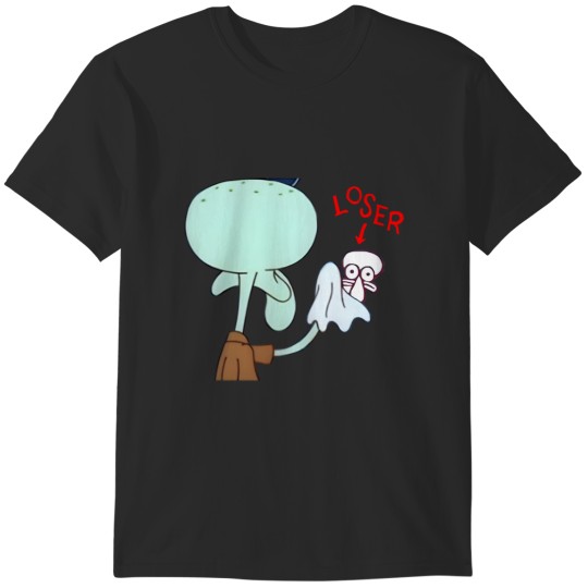 Discover Squidward cannot clean Loser Window Graffiti102 T-Shirts