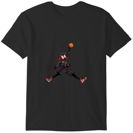 Discover Miles Morales Basketball T-Shirts