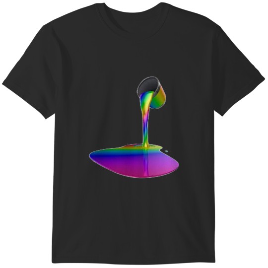 Discover Rainbow Aesthetic Paint T-Shirts