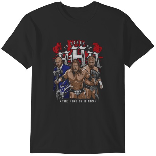Discover Triple H 25 years T-Shirts