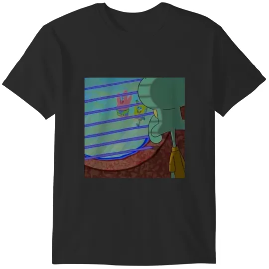 Discover squidward looking out window meme142 T-Shirts