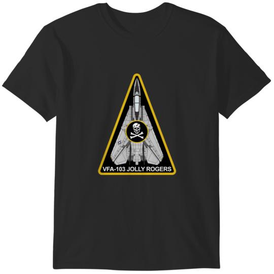 Discover F-14 VFA-103 Jolly Rogers T-Shirts