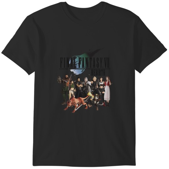 Discover Final Fantasy VII Rebirth Characters Group T-Shirts
