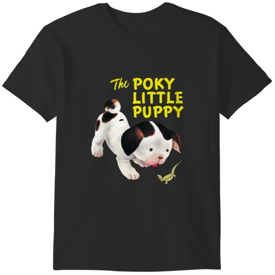 Discover Poky Little Puppy little golden book  illustration Gumby and pokey T-Shirts