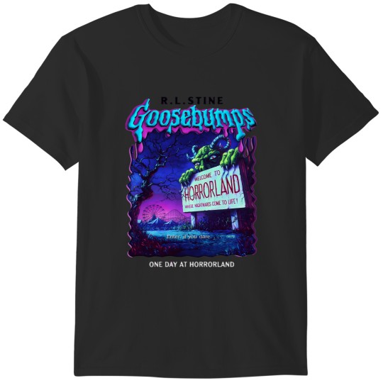 Discover Goosebumps One Day At Horrorland Rifflord Vol.4 T-Shirts