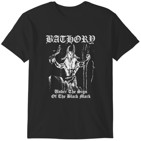 Discover Bathory Under The Sign of the Black Mark Vintage T-Shirts