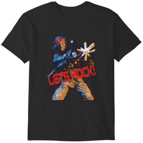Discover Aliens Vasquez LETS ROCK! T-Shirts