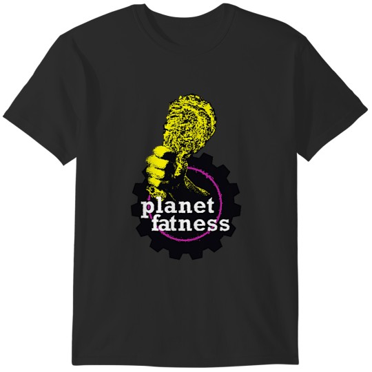 Discover Planet Fatness [Fitness Parody] T-Shirts