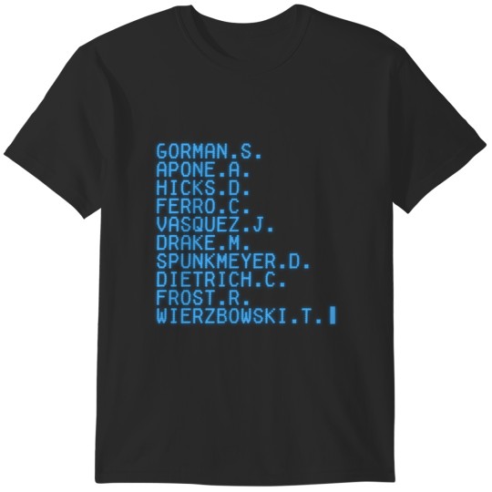 Discover Aliens Movie - Sulaco Marines T-Shirts