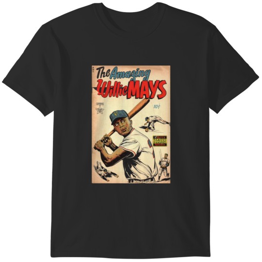 Discover Vintage Comics - The Amazing Willie Mays T-Shirts