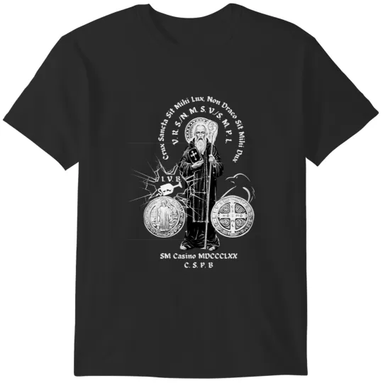 Discover Saint Benedict Sveti Benedikt st Benedict San Benedetto T-Shirts