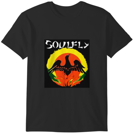 Discover Soulfly logo T-Shirts