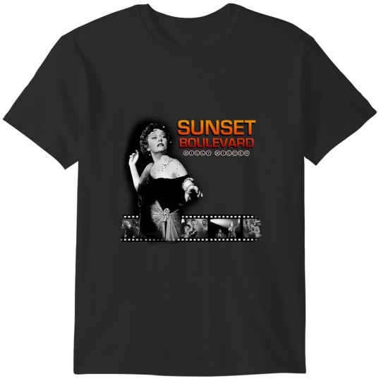 Discover Sunset Boulevard Norma Desmond Film Strip fox T-Shirts