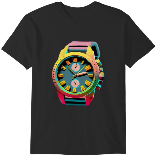 Discover Swiss Watch Pop Art Designs 2024 T-Shirts