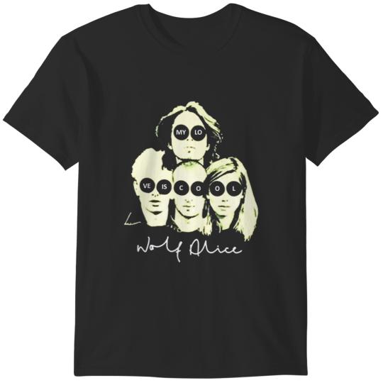 Discover Order Wolf Alice My Love is Cool Black Men_s T Shirtv polaroids T-Shirts