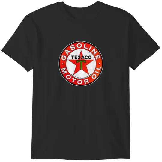 Discover Texaco gasoline vintage sign T-Shirts