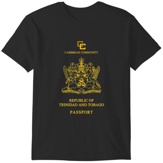 Discover trinidad and tobago passport,trinidad and tobago flag T-Shirts