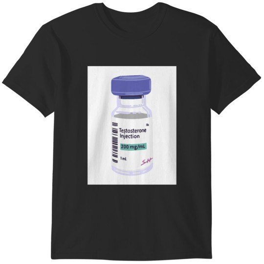Discover Testosterone bottle T-Shirts