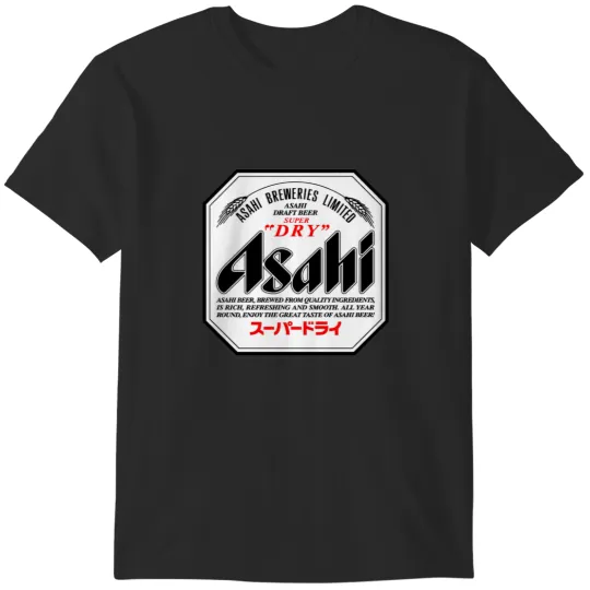 Discover Asahi Super Dry logo T-Shirts