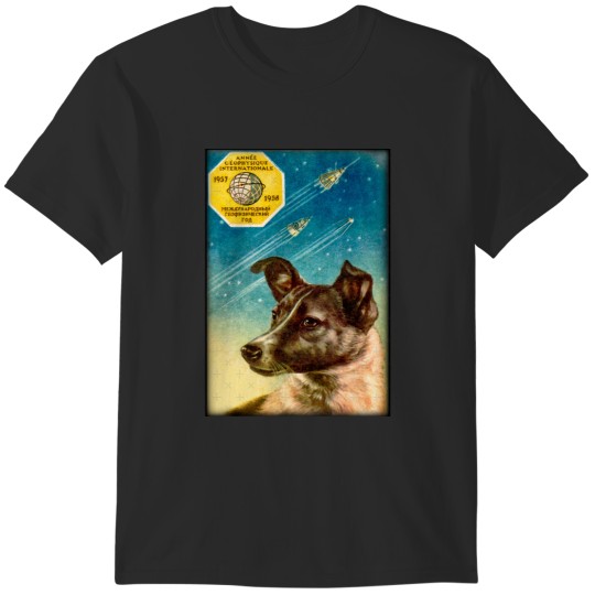 Discover Laika The Space Dog  1 T-Shirts
