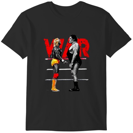 Discover !!! Andre the giant vs hulk hogan -Legends T-Shirts