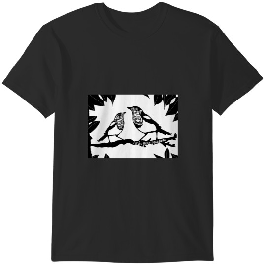 Discover Johnny Flynn Lyrics Magpie Art Print Long T-Shirts