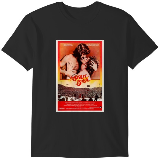 Discover Remastered Vintage Movie A star is Born 1976 T-Shirts