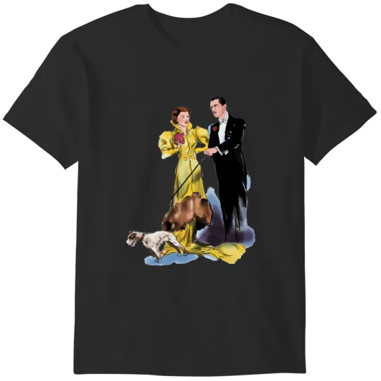 Discover The Thin Man - Myrna Loy Amp William Powell Classic fox T-Shirts