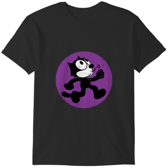 Discover Felix The Cat Walking Whistling T-Shirts