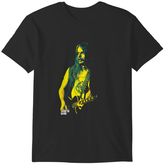 Discover Jesse Ed Davis Jesse Edwin Davis Native American guitarist T-Shirts