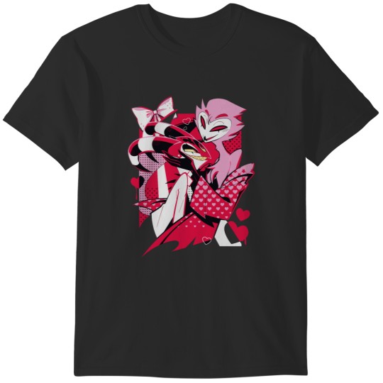 Discover Blitzo x Stolas Helluva Boss Alastor and Vox T-Shirts