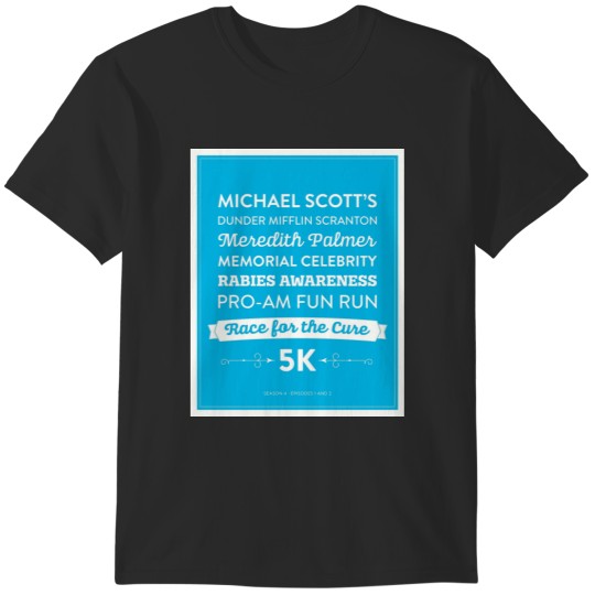 Discover The Office - Rabies Awareness Fun Run T-Shirts