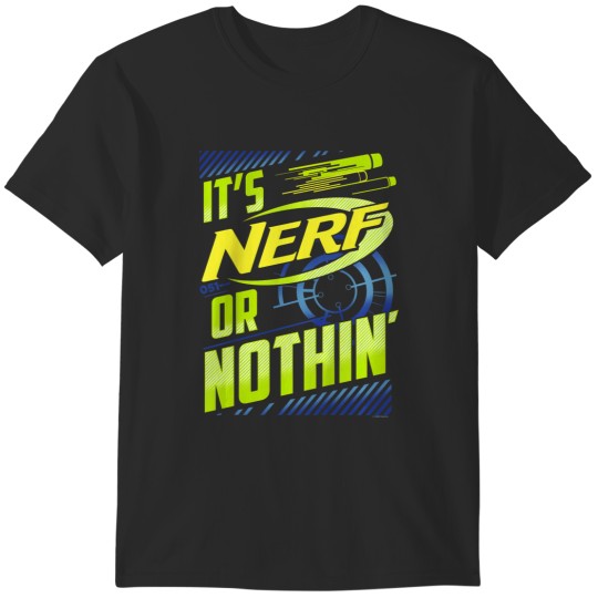 Discover s nerf it's nerf or nothin' vintage bullseye logo T-Shirts