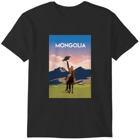 Discover Mongolia travel T-Shirts