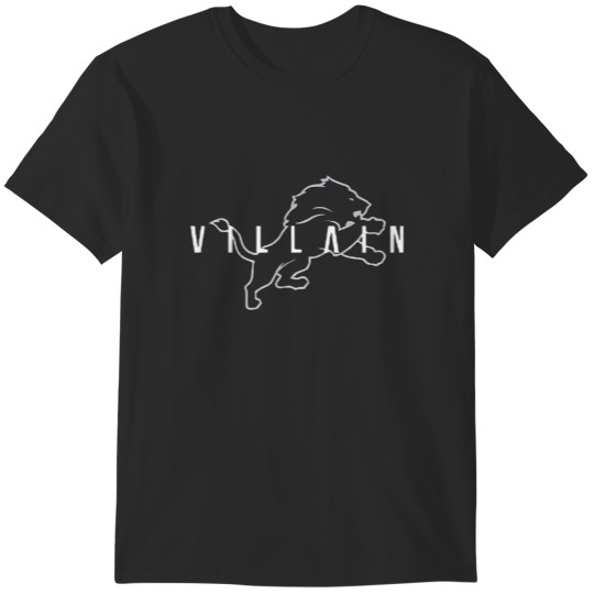 Discover Lions Villain Football Lion Fan T-Shirts
