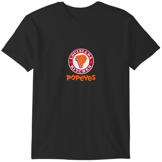 Discover Popeyes Louisiana Kitchen Logo T-Shirts