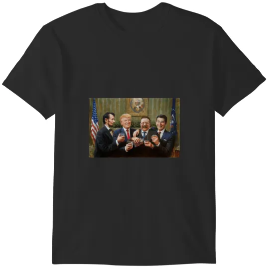 Discover senior citizen, abraham lincoln, Donal Trump President make americaa Great Again T-Shirts