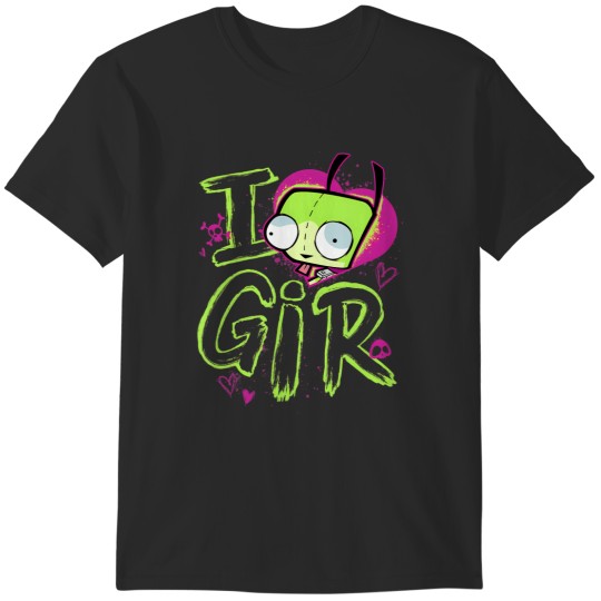 Discover invader zim valentine's day i love gir t T-Shirts
