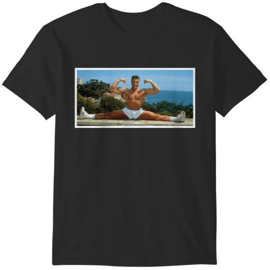 Discover Jean Claude Van Damme Splits T-Shirts