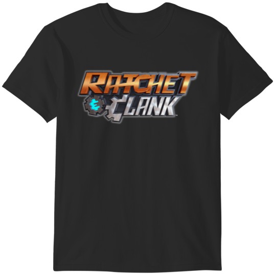 Discover Ratchet and Clank title T-Shirts