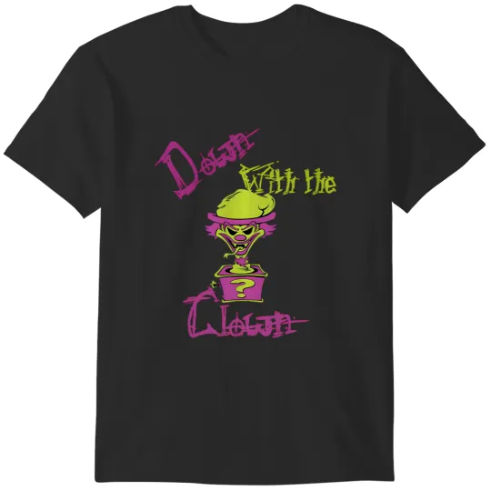 Discover cool unique down with the clown icp design for him pullover T-Shirts