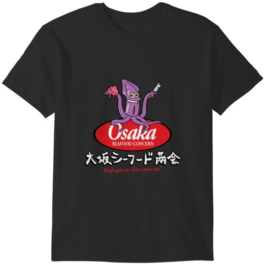Discover Osaka Seafood Concern T-Shirts