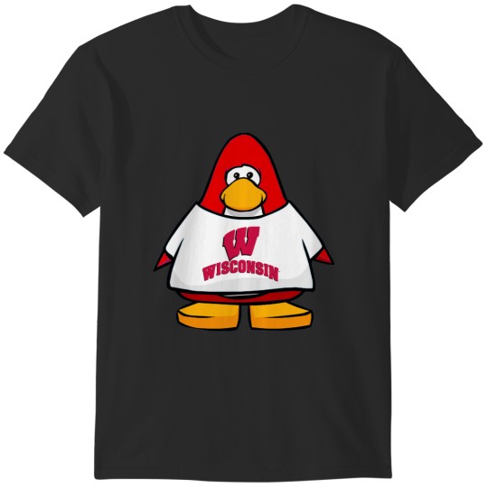 Discover University of Wisconsin Madison Club Penguin T-Shirts