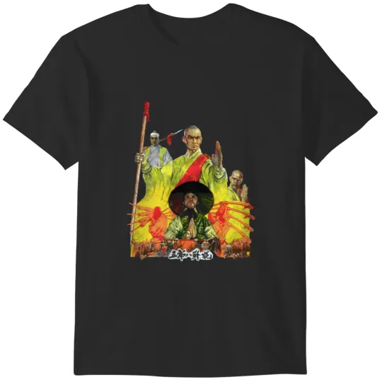 Discover 8th Diagram Pole Fighter Martial Arts Vintage movie kung fu gift T-Shirts
